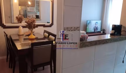 Apartamento com 3 dormitórios à venda, 58 m² por R$ 320.000,00 - Parque São Vicente - Mauá/SP