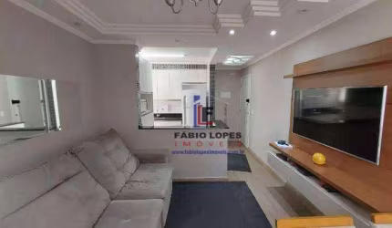 Apartamento com 3 dormitórios à venda, 65 m² por R$ 350.000 - Vila Palmares - Santo André/SP