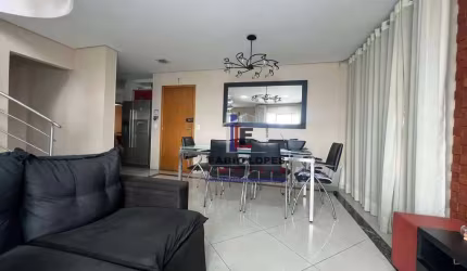 Cobertura com 3 dormitórios à venda, 141 m² por R$ 1.000.000,00 - Jardim - Santo André/SP