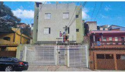 COBERTURA SEM CONDOMÍNIO ,À VENDA NA  VILA LUTÉCIA ,  SANTO ANDRÉ/SP.