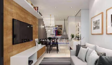 Apartamento com 2 dormitórios à venda, 100 m² por R$ 340.000,00 - Vila Príncipe de Gales - Santo André/SP