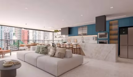 Apartamento com 4 quartos à venda na Avenida Roque Petroni Júnior, Jardim das Acacias, São Paulo por R$ 3.050.000
