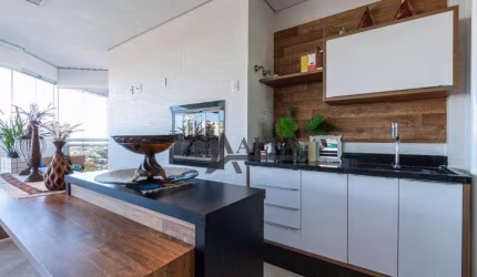 ** Montalcini Residencial - Maravilhoso apartamento em andar alto c/ ampla varanda gourmet c/ churrasqueira **