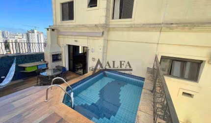 ** Victória - Excelente cobertura c/ piscina e ampla área gourmet c/ churrasqueira - Vista deslumbrante - 3 Vagas **