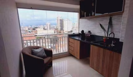 ** Go Home - OPORTUNIDADE - Lindo apto. c/ varanda gourmet - 1 Vaga **