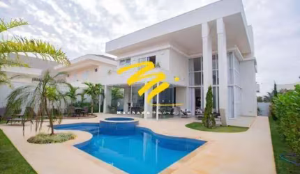 Sobrado à venda em Campinas, Loteamento Mont Blanc Residence, com 4 suítes, com 408 m²