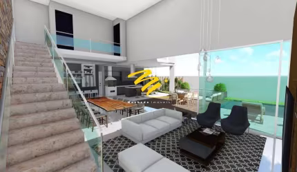Casa à venda em Paulínia, Jardim América, com 4 suítes, com 333.83 m², Villa Bella Siena