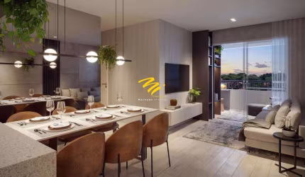 Apartamento à venda em Campinas, Parque Rural Fazenda Santa Cândida, com 3 quartos, com 70 m²