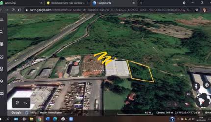Terreno à venda em Salto, Distrito Industrial do Lageado, com 1675 m²