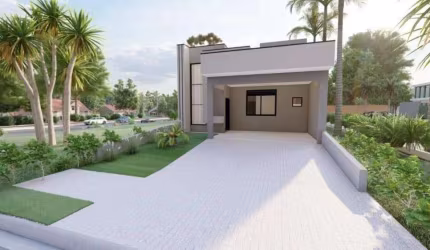 Casa à venda em Paulínia, Vila Monte Alegre, com 3 suítes, com 137.77 m², TERRAS DA ESTÂNCIA