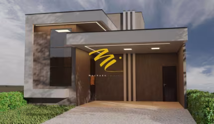 Casa à venda em Paulínia, Vila Monte Alegre, com 3 quartos, com 140 m², Terras da Estância