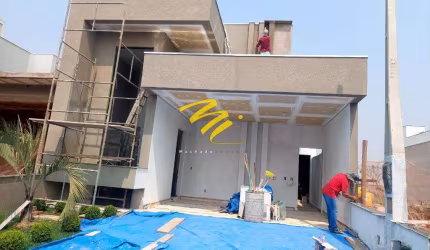 Casa à venda em Paulínia, Vila Monte Alegre, com 3 quartos, com 140 m², Terras da Estância
