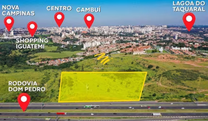 Terreno à venda em Campinas, Parque dos Jacarandás, com 50000 m²