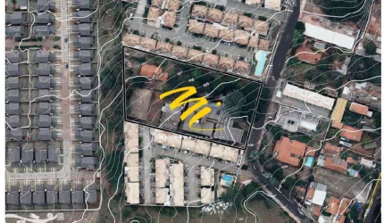 Terreno à venda em Campinas, Parque Rural Fazenda Santa Cândida, com 6900 m²