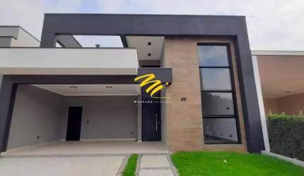 Casa à venda em Paulínia, Parque Brasil 500, com 3 suítes, com 180 m², Reserva Real