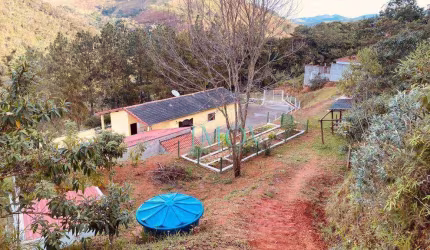 Chácara com 3 dormitórios à venda, 24200 m² por R$ 900.000,00 - Souzas - Monteiro Lobato/SP