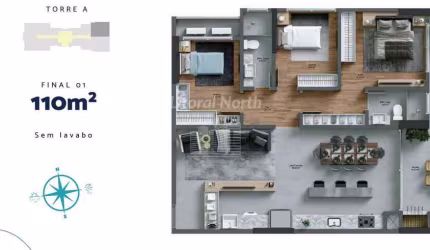 Apartamento na Praia Brava Itajai