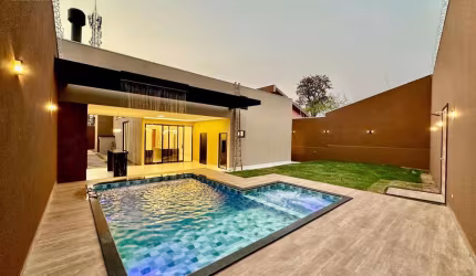 Casa para Venda em Campo Grande, Monte Castelo, 3 dormitórios, 3 suítes