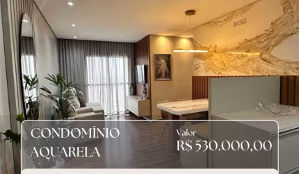 Apartamento para Venda em Campo Grande, Vivendas do Parque, 3 dormitórios, 1 suíte