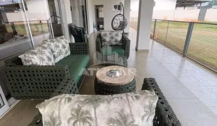 CHÁCARA COM CASA SEDE COM 3 SUÍTES - MOBILIADA
