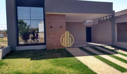 Casa Nova no condomínio Reserva Real