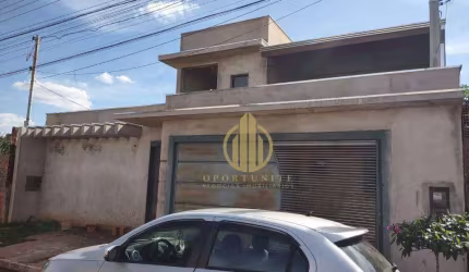 Casa com 4 dormitórios com duas suites à venda, 100 m² por R$ 550.000 - Parque Residencial Cândido Portinari - Ribeirão Preto/SP