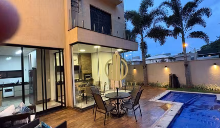 Maravilhosa Casa Sobrado com  3 Suítes + Piscina + Sauna - Quinta da Primavera Zona Sul Guaporé - Analisa permuta - Ribeirão Preto SP