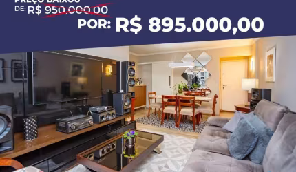 Apartamento com 3 quartos à venda na Rua Bruno Filgueira, 2211, Bigorrilho, Curitiba por R$ 895.000