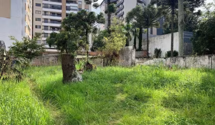 Terreno à venda na Rua Padre Agostinho, 290, Mercês, Curitiba por R$ 1.500.000