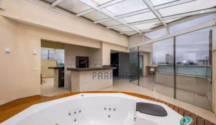 Cobertura com 3 dormitórios à venda, 260 m² por R$ 1.800.000,00 - Bigorrilho - Curitiba/PR