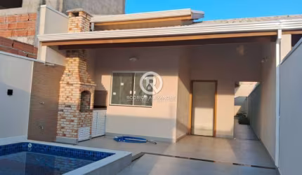 Encante-se com esta Casa em Park D'Aville! 3 Dormitórios, Piscina e Espaço Gourmet – R$ 510.000