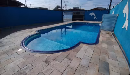 Casa 2 quartos Edicula - Piscina - Lado Praia em Praia Grande