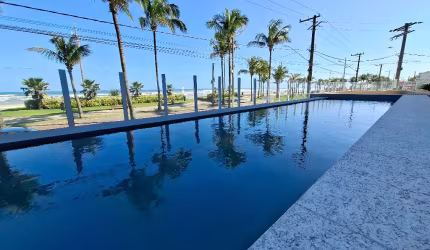 Apartamento 2 quartos - Prédio Frente Mar - Vila Caiçara - Praia Grande -SP - RPJ82
