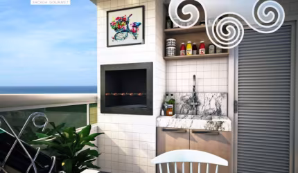 APARTAMENTO 2 QUARTOS - 50 METROS DA PRAIA - PLANO A PARTIR DE R$ 39.000 DE ENTRADA - MARACANA - PRAIA GRANDE - RPJ94