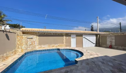 Casa 5 quartos - Piscina - Lado Praia no Florida em Praia Grande - RPJ99