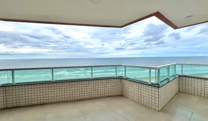 Apartamento 2 Quartos - Frente Mar - Vista total - Praia Grande - SP - RPJ112
