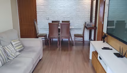 Apartamento 2 quartos - Prédio Frente Mar - Vila Caiçara - Praia Grande - SP - RP647