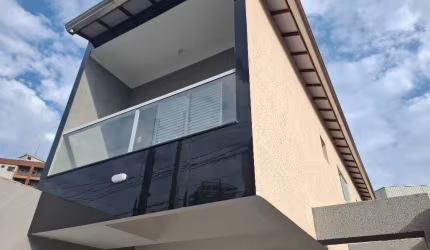 Casa 2 quartos 1 suíte em condomínio Centro Vila Caiçara - Praia  Grande - SP - LO06