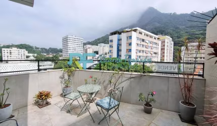 Cobertura duplex, 2 suítes, vaga de garagem, no Humaitá