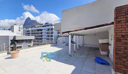 Cobertura com muito espaço, 354m², no coração de Botafogo