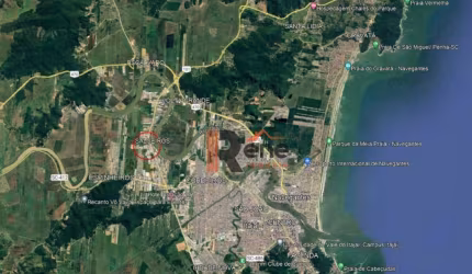 Terreno com 7.228,90 m², Salseiros, Itajaí, SC.
