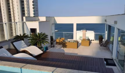 Cobertura duplex 4 suítes, vista mar, Balneário Camboriú, SC