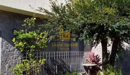 SOBRADO À VENDA, 245M², 04 DORMITÓRIOS, PERTO DO SHOPPING, NA APARECIDA, EM SANTOS/SP