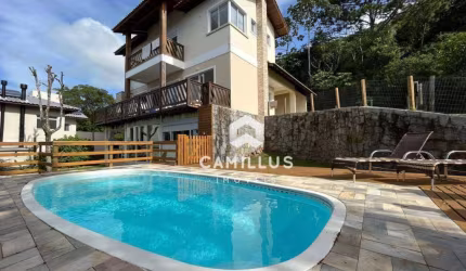 Casa vista mar com 4 dormitórios à venda, 379 m² por R$ 4.990.000 - Campeche - Florianópolis/SC