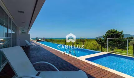 Apartamento vista mar com 3 dormitórios à venda, 113 m² por R$ 1.890.000 - Morro das Pedras - Florianópolis/SC