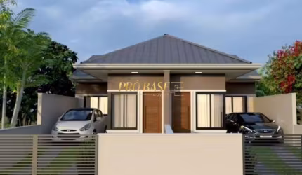 Casa com 2 quartos à venda na Nova Palhoça, 2, Pachecos, Palhoça por R$ 347.000