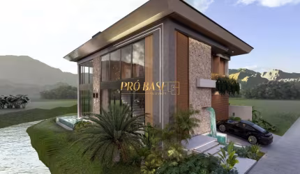 Casa em condomínio fechado com 4 quartos à venda na L1, 71, Pedra Branca, Palhoça por R$ 4.650.000