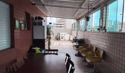 Apartamento Garden com 3 dormitórios à venda, 101 m² por R$ 850.000 - Boqueirão - Praia Grande/SP