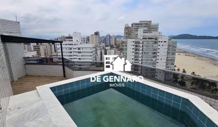 Cobertura com 2 dormitórios à venda, 150 m² por R$ 1.500.000 - Aviação - Praia Grande/SP