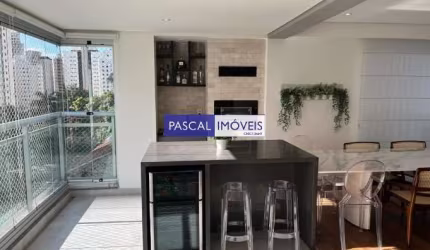 Apartamento com 4 quartos à venda na Rua Antônio de Macedo Soares, 1102, Campo Belo, São Paulo, 220 m2 por R$ 4.950.000